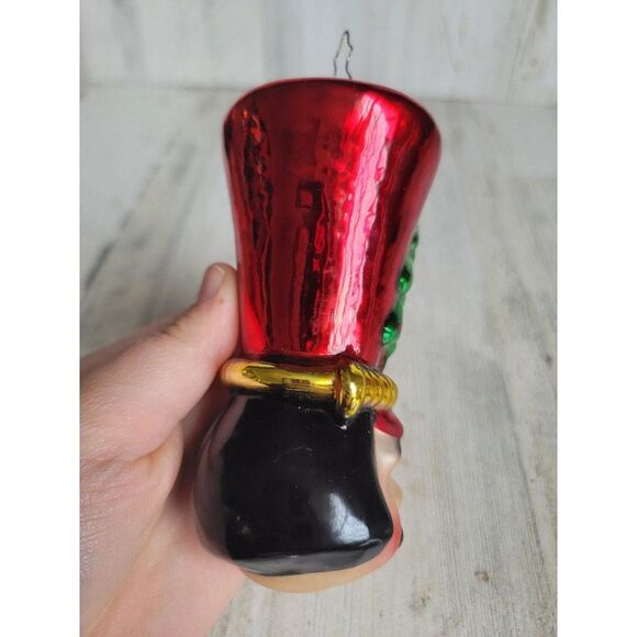 Mark Klaus Vintage 2003 blown glass Nutcracker phase ornament - Picture 8 of 9
